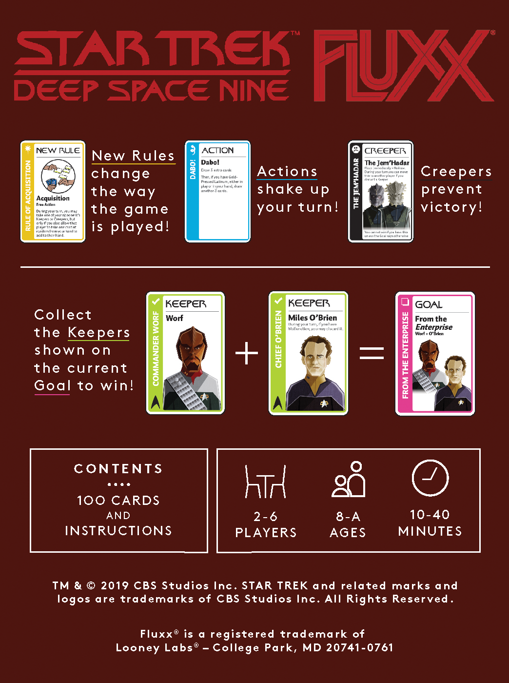 Fluxx : Star Trek Deep Space 9 Fluxx